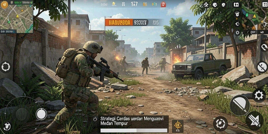 Tampilan gameplay menarik dari 93337 yang penuh strategi.