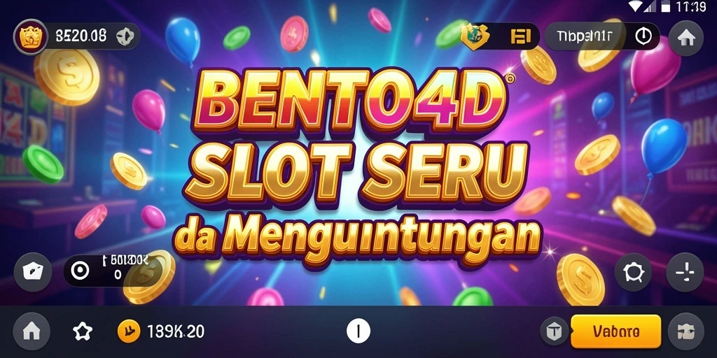 Gameplay BENTO4D yang penuh warna dan seru.