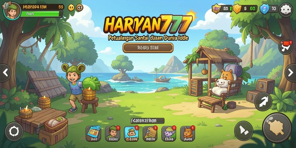 Gameplay santai HARAPAN777 dengan grafik memikat.