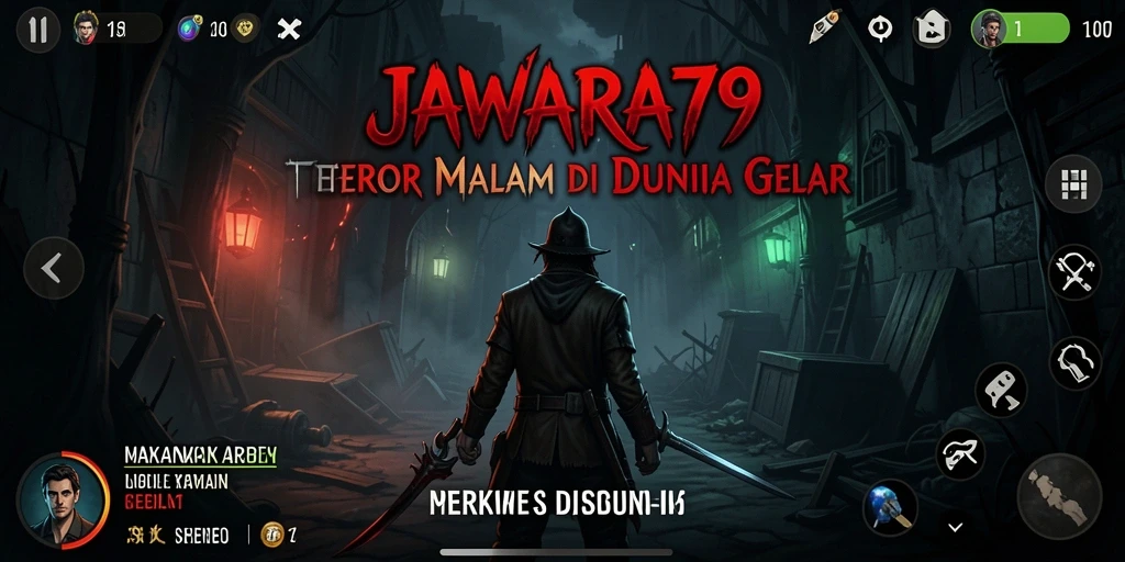 Tangkapan layar JAWARA79 menampilkan momen-momen menegangkan dalam gameplay.