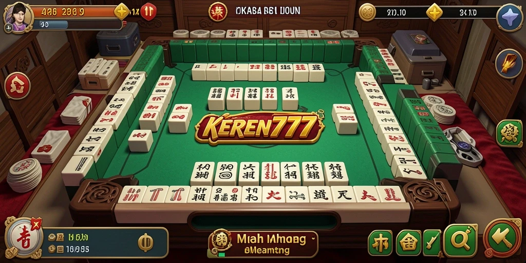 Tampilan gameplay KEREN777 yang seru dan menantang.