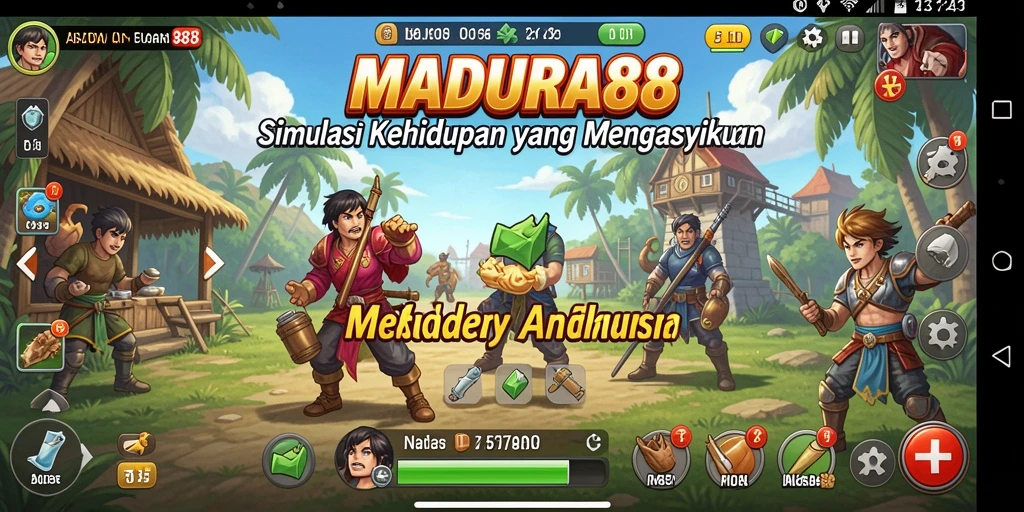 Tampilan gameplay MADURA88 yang menarik dan interaktif.