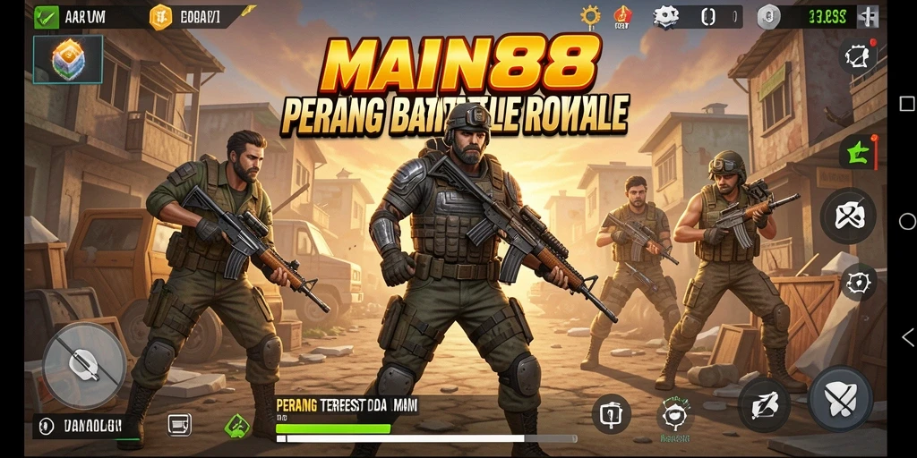 Gameplay seru di MAIN88 saat bertempur di medan perang.