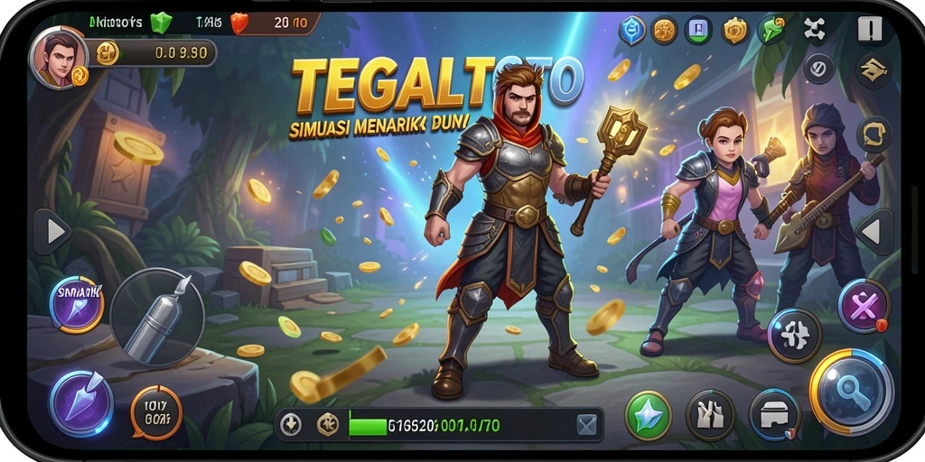Screenshot gameplay TEGALTOTO yang menampilkan strategi dan interaksi.